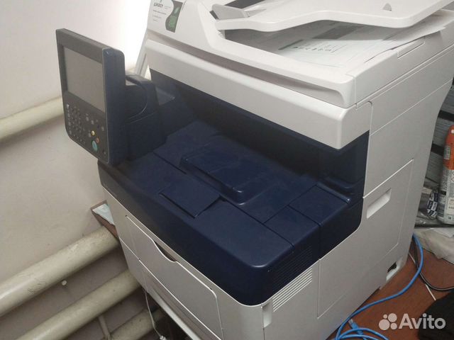 Цветной лазерный принтер xerox 6655