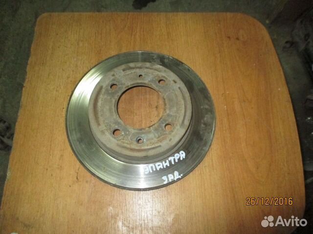 Диск тормозной задний Elantra Элантра Тагаз