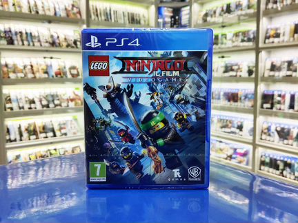 Диск на PS4 Lego Ninjago movie videogame