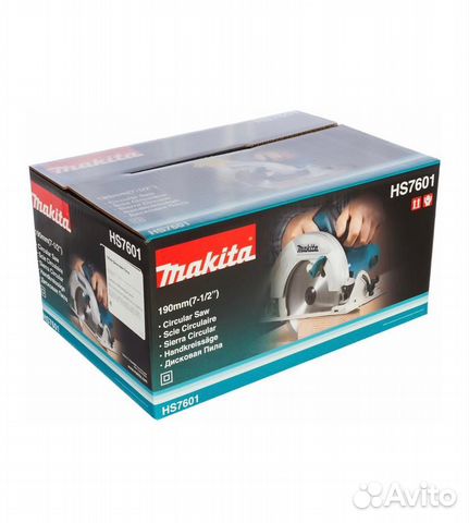 Дисковая пила Makita hs7601 (оригинал)