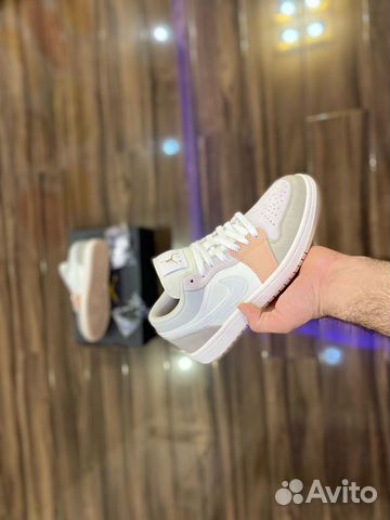 Кроссовки Nike Air Jordan grey/beige