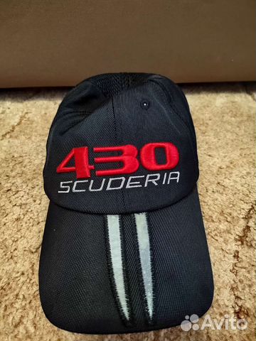 Черная бейсболка, Scuderia Ferrari 430