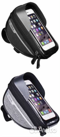 Сумка на руль велосипеда с чехлом для телефона