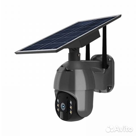 Видео камера 4G-Wifi, solar 8W, 18650 mAh, пластик