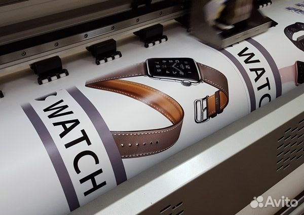 Печать постеров, баннеров, самоклейка, бэклит