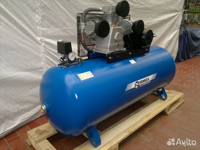 Поршневой компрессор remeza сб4/Ф-500.LB75
