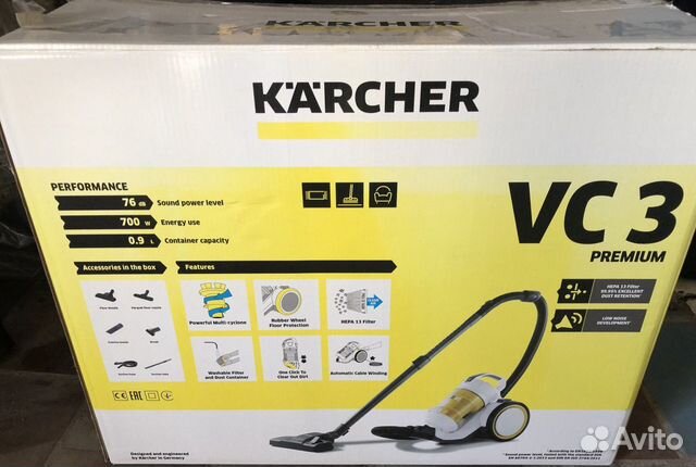 Пылесос karcher VC 3 Premium