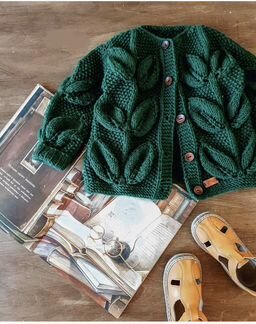 Кардиган шерстяной 92-98