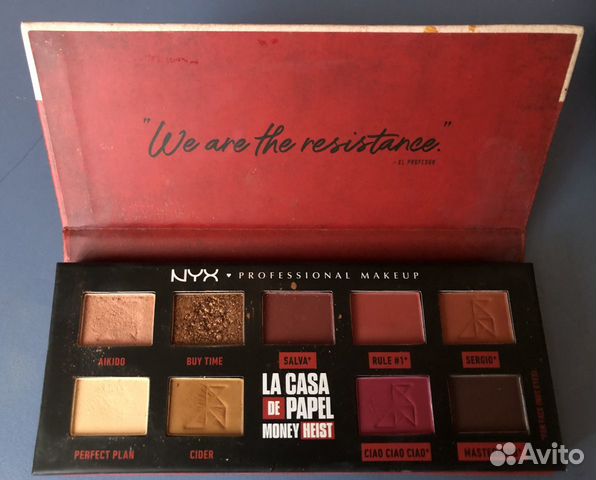 Палитра теней оригинал NYX