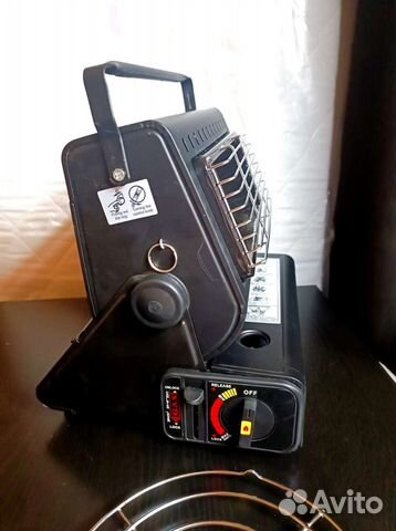 Газовый обогреватель плита 2в1