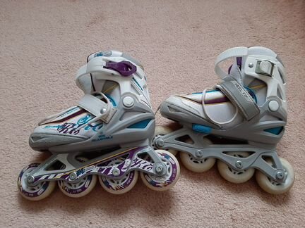Коньки роликовые детские, р.26-31