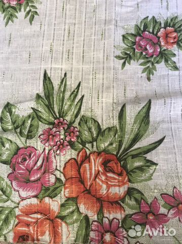 Ткань штора лен