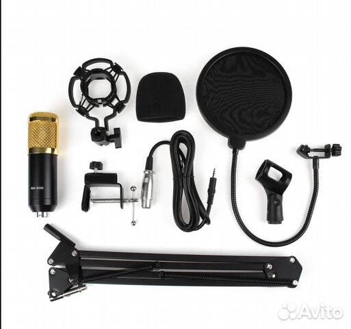 Микрофон BM-800 PRO KIT. Студийный комплект