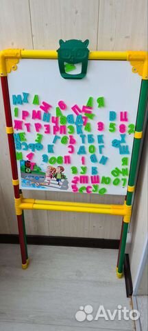 Мольберт детский двухсторонний