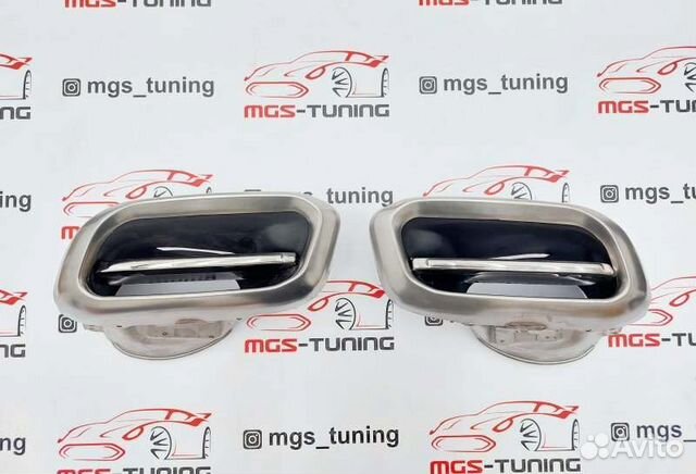 Насадки на выхлоп Maybach хром Mercedes GLS X167