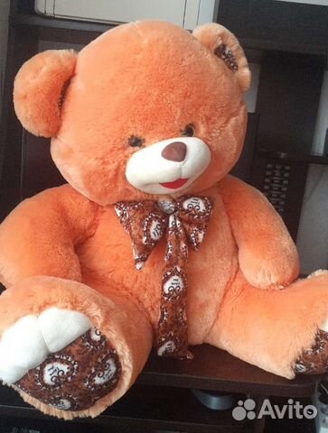 Плюшевый медведь новый