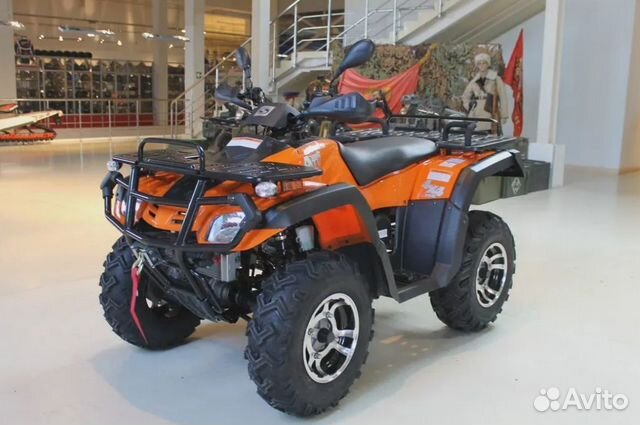 Квадроцикл Stels (Стелс) ATV 300 4WD (оранжевый)