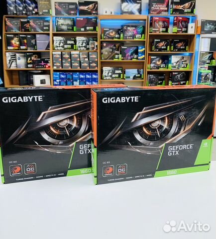 Видеокарта GTX1660 6GB гарантия