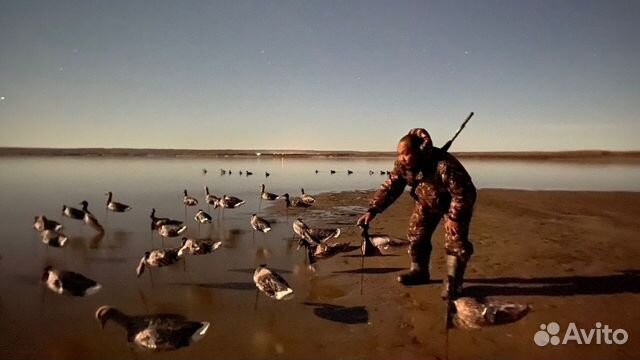 Чучела гусей для охоты (ветровые флюгера)