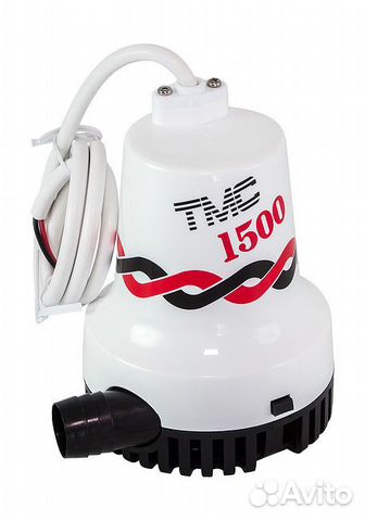 Помпа трюмная TMC 1500GPH (95 л/мин). 1005624