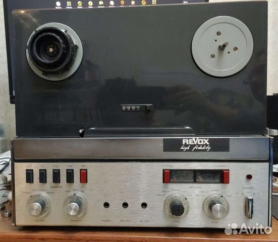 Катушечный магнитофон revox a77