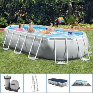Каркасный бассейн 503х274х122 см intex 26796