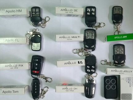 Пульты (брелки) для ворот и шлагбаумов