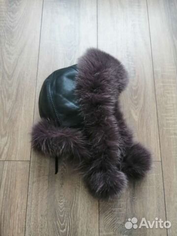 Шапка ушанка женская