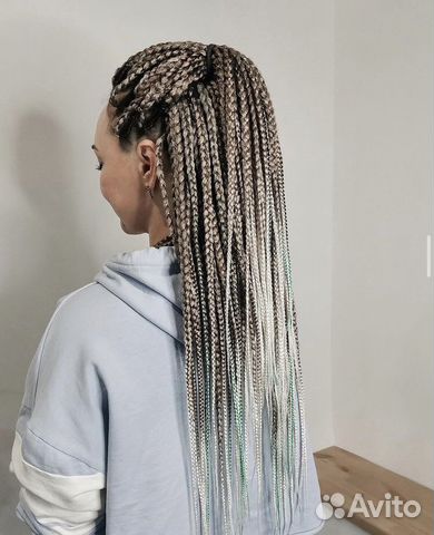Плетение афрокосичек