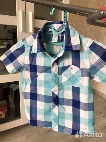 Рубашка летняя на мальчика