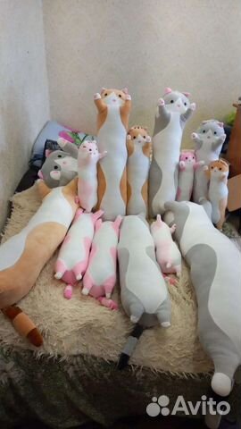 Мягкие игрушки кот батон