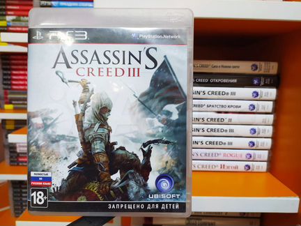 PS3 Assassin's Creed 3 Б/У