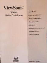 Цифровая фоторамка с ЖК экраном ViewSonic