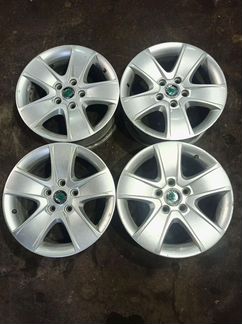 Диски бу оригинал R16 K на Skoda