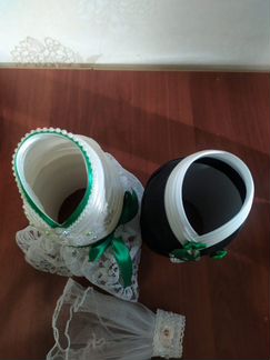 Одежда на свадьбу для бутылок