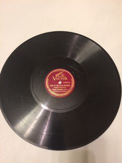 Шаляпин Ф. И., автограф, 1936г., граммофон патефон