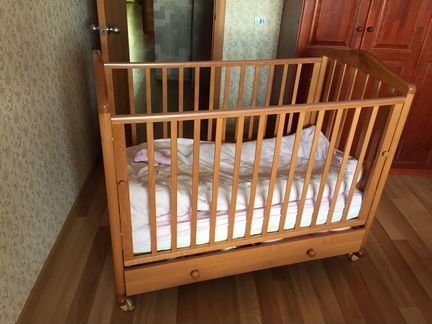 Кровать детская Гандылян Дашенька, цвет Вишня