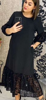 Платье большой размер до 56