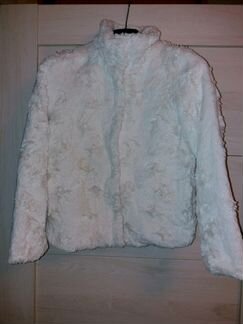 Белоснежная курточка для девочки. р-р 146