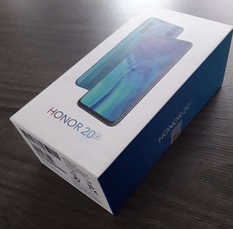 Honor 20e 4/64 Black (запечатан, новый, гарантия)