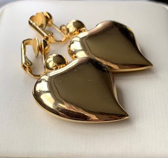 Клипсы в форме сердца