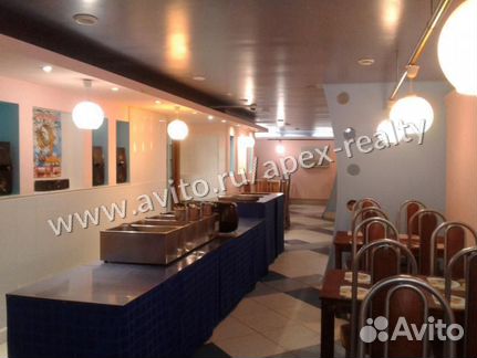 Аренда пл. 225 м2 под кафе, бар, ресторан