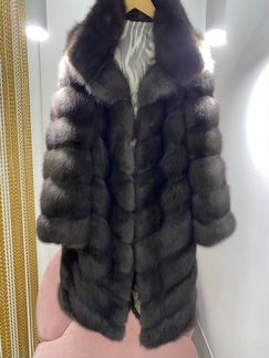 Шуба из баргузинского соболя