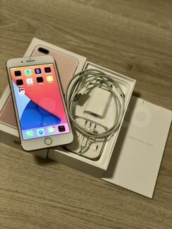iPhone 7 Plus Rose Gold 128 GB Идеал Ростест