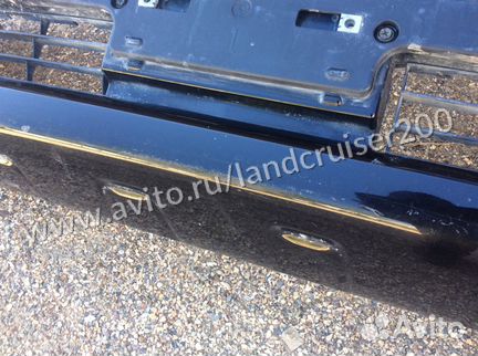 Передний бампер Land Cruiser 2007-2011