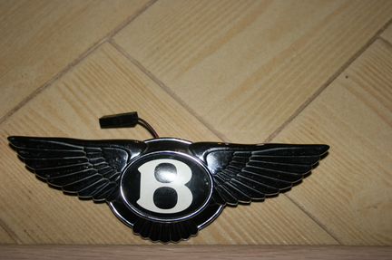 Bentley GT FS эмблема крышки багажника **