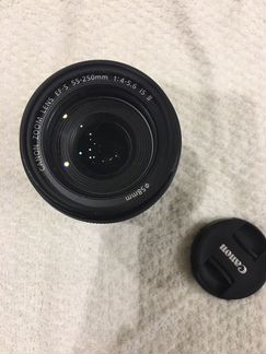 Объектив EFS 55-250mm macro 1.1m/3.6ft