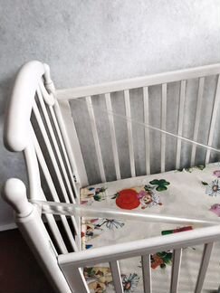 Детская кроватка Гандылян Альбина/слоновая кость+