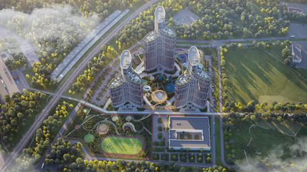 3-к квартира, 95.3 м², 4/39 эт.