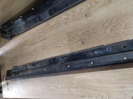 Левая накладка порога Лексус рх 2